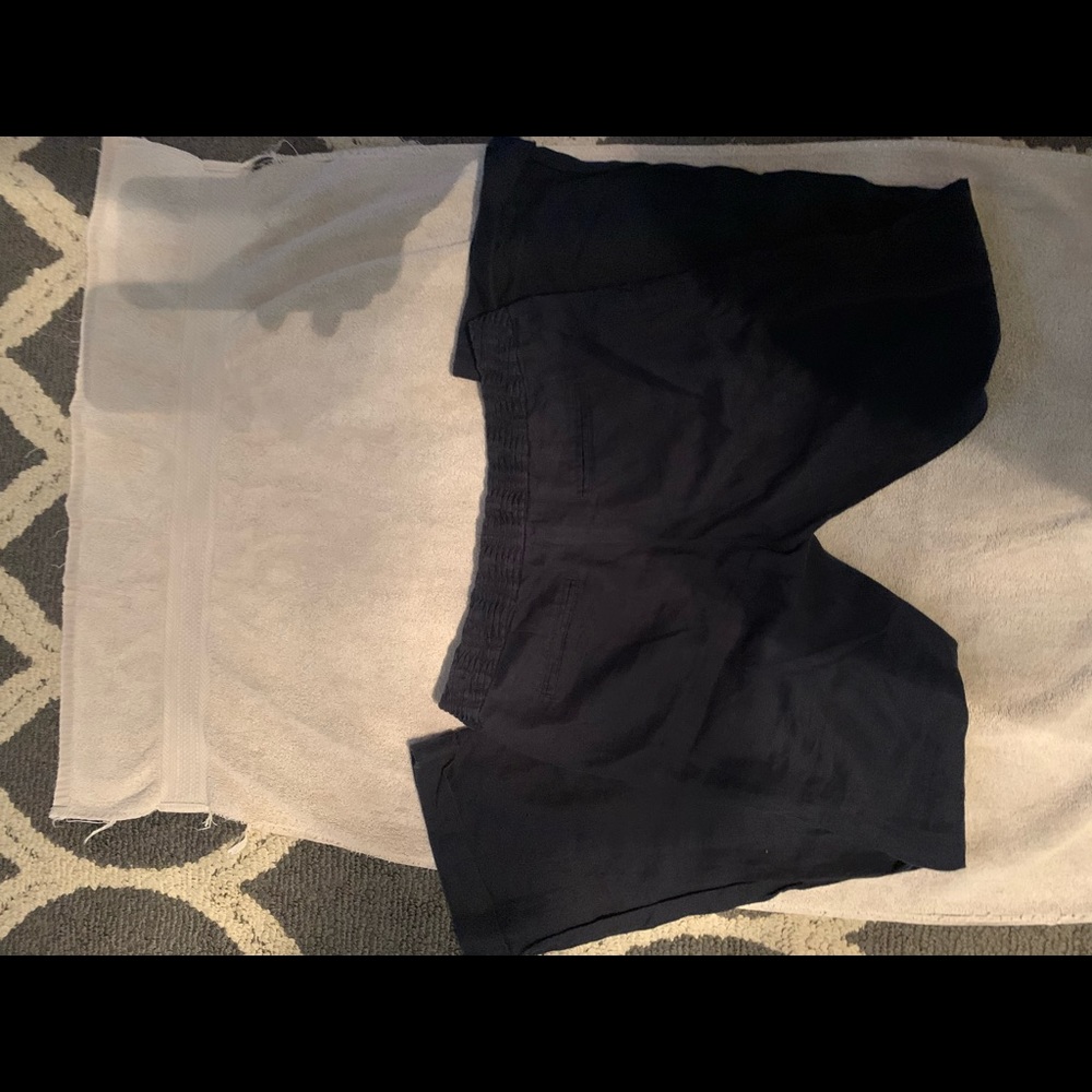 Banana Republic Navy Linen Pants